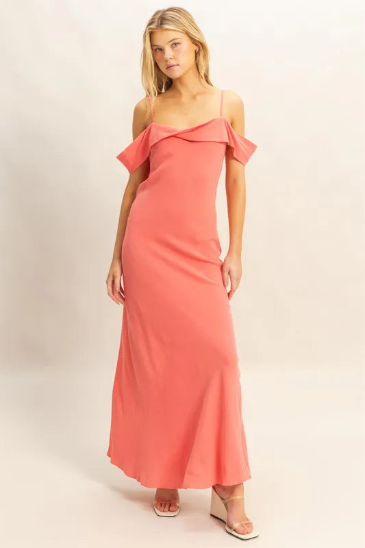 HYFVE Flattering Fit Cami Maxi Dress - LoveNest Treasures