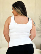 Basic Bae Full Size Square Neck Wide Strap Tank - LoveNest Treasures