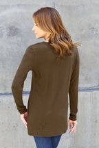 Basic Bae Full Size Round Neck Long Sleeve Top - LoveNest Treasures