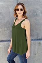 Basic Bae Full Size Lace Detail V-Neck Cutout Cami - LoveNest Treasures