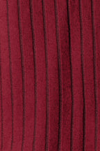 Basic Bae Full Size Ribbed Round Neck Long Sleeve Slit Top - LoveNest Treasures
