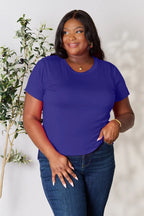 Basic Bae Full Size Round Neck Short Sleeve T-Shirt - LoveNest Treasures