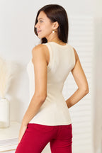 Basic Bae Full Size Round Neck Tank - LoveNest Treasures