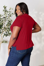 Basic Bae Full Size Round Neck Short Sleeve T-Shirt - LoveNest Treasures