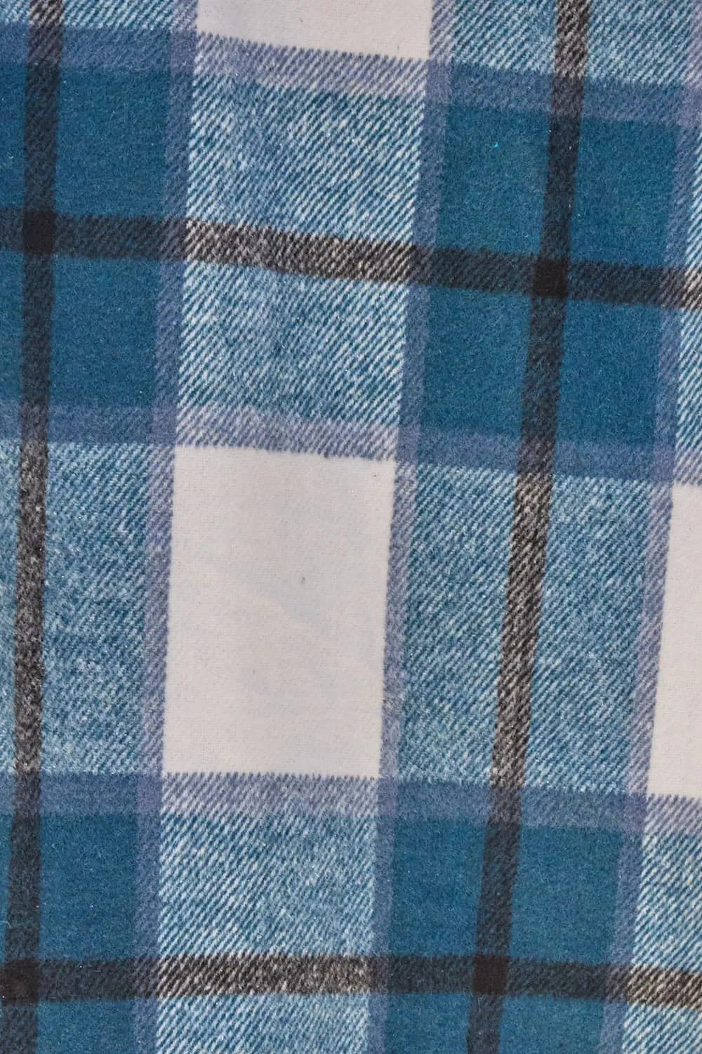 Double Take Full Size Plaid Button Up Lapel Collar Coat - LoveNest Treasures