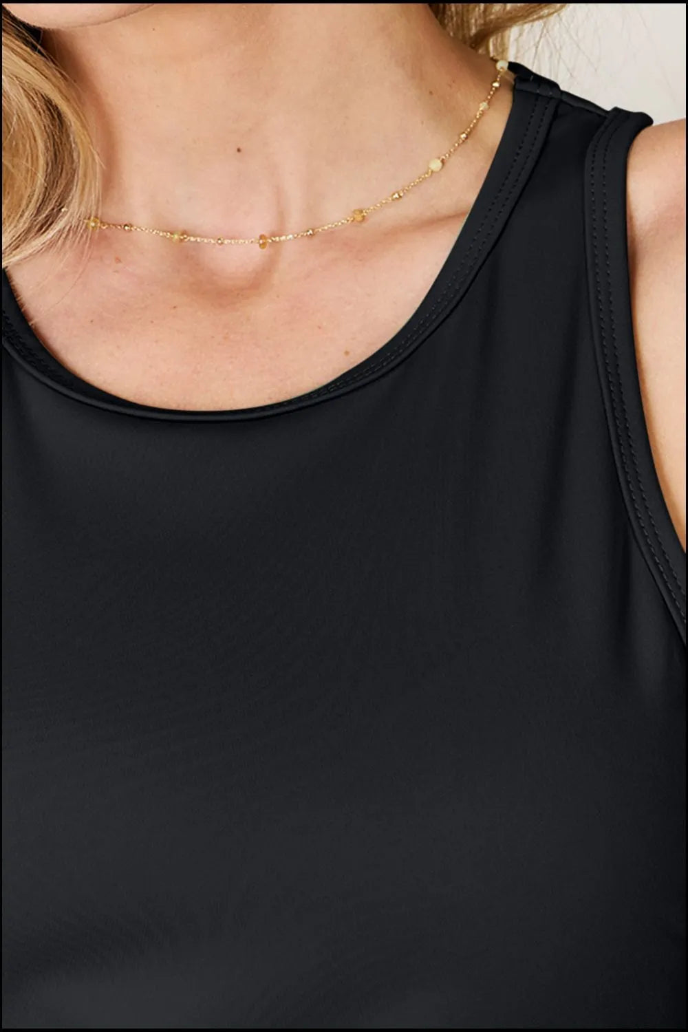 Basic Bae Full Size Round Neck Racerback Tank - LoveNest Treasures