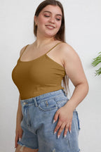 Basic Bae Full Size Round Neck Slim Cami - LoveNest Treasures