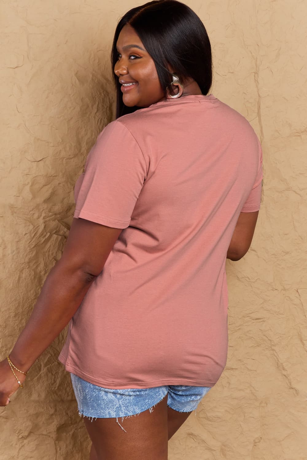 Simply Love Full Size NO PROBLEM Graphic Cotton Tee - LoveNest Treasures