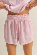 HYFVE Off Shoulder Top and Shorts Set - LoveNest Treasures