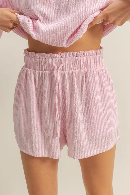 HYFVE Off Shoulder Top and Shorts Set - LoveNest Treasures