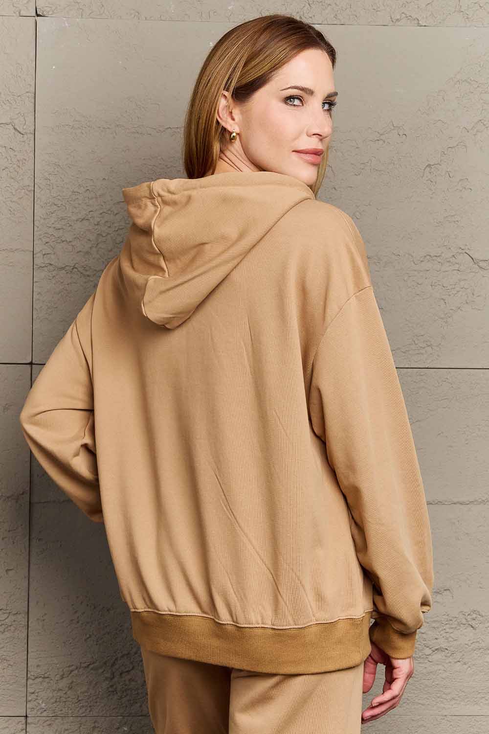 Simply Love Simply Love Full Size DEAR MAMA Flower Graphic Hoodie - LoveNest Treasures
