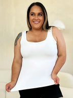 Basic Bae Full Size Square Neck Wide Strap Tank - LoveNest Treasures