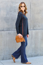 Basic Bae Full Size Round Neck Long Sleeve Top - LoveNest Treasures