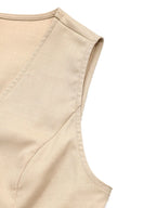 V-Neck Vest and Shorts Set - LoveNest Treasures