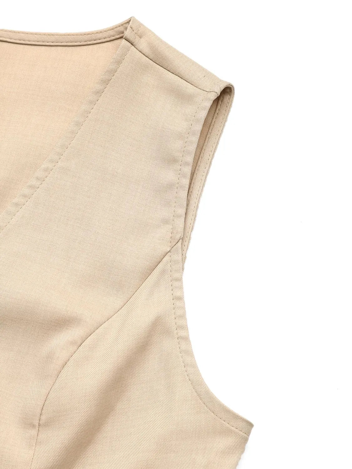 V-Neck Vest and Shorts Set - LoveNest Treasures