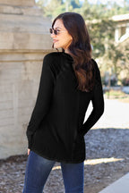 Basic Bae Full Size Round Neck Long Sleeve T-Shirt - LoveNest Treasures