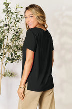 Basic Bae Full Size Round Neck Short Sleeve T-Shirt - LoveNest Treasures