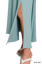 Zenana Heavy Woven Span Crop Tee & Skirt Set - LoveNest Treasures