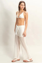 HYFVE Crochet Bra and Drawstring Pants Set - LoveNest Treasures