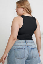 Basic Bae Full Size Round Neck Slim Tank - LoveNest Treasures