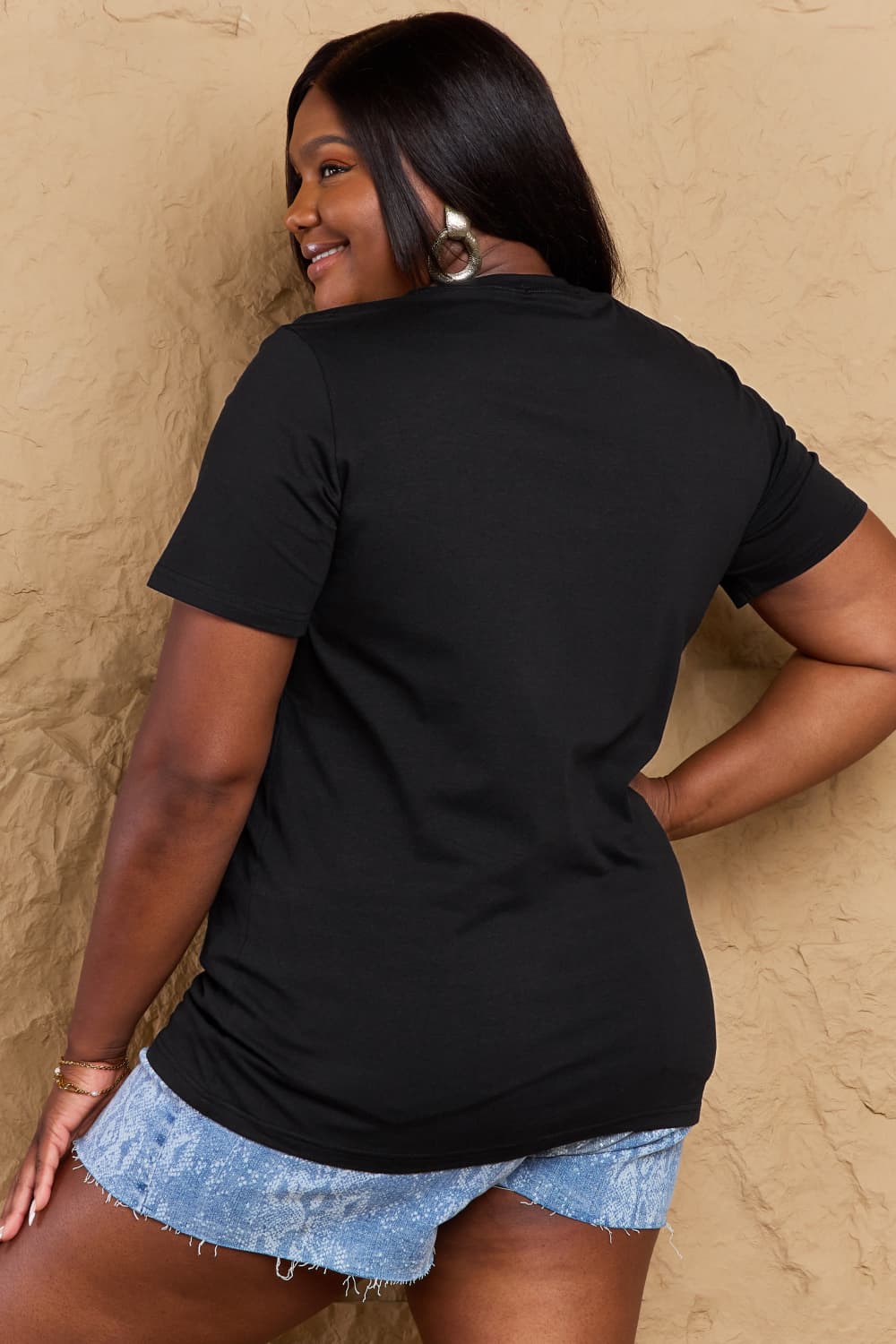 Simply Love Full Size NO PROBLEM Graphic Cotton Tee - LoveNest Treasures