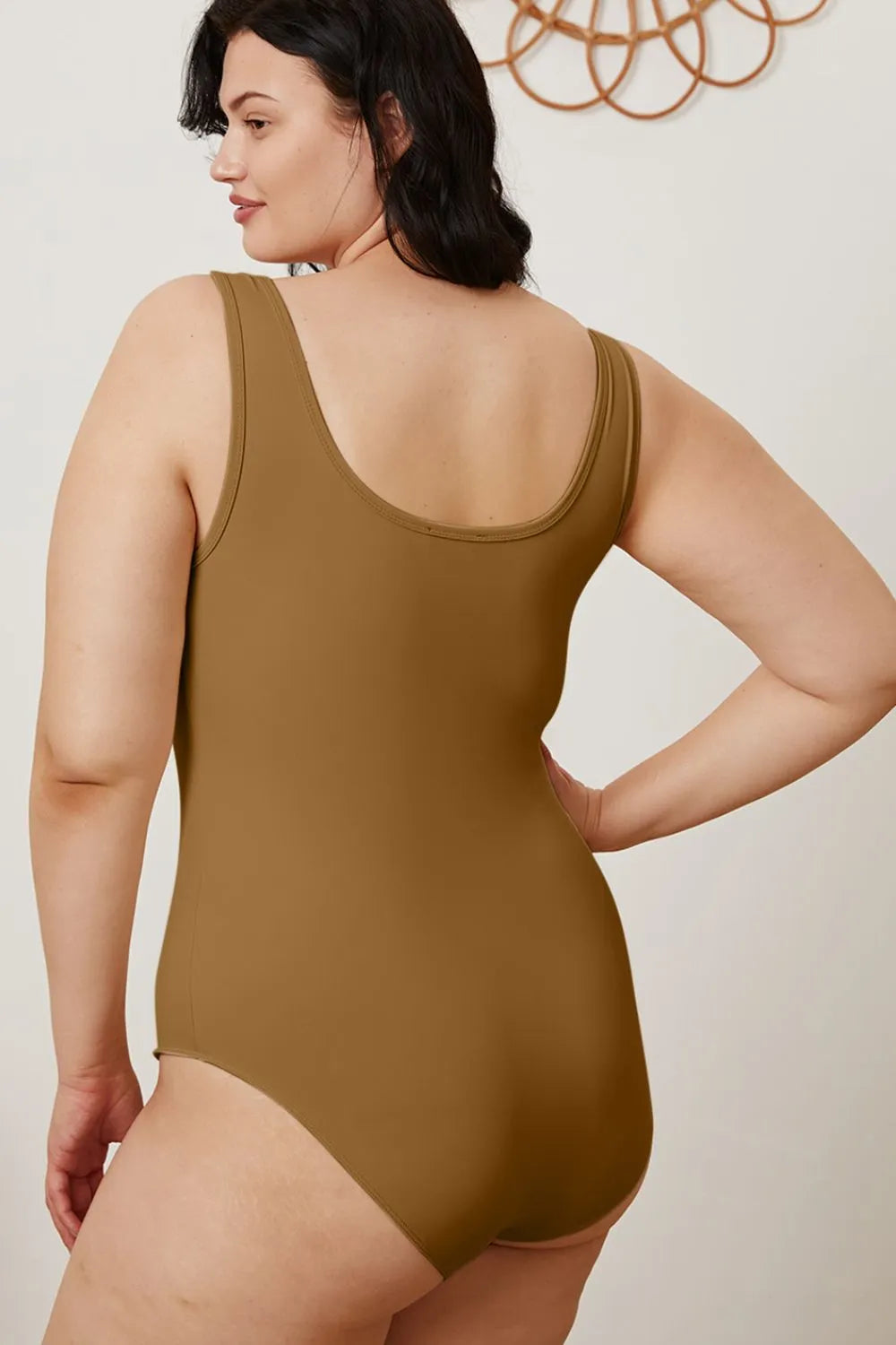 Basic Bae Full Size Square Neck Sleeveless Bodysuit - LoveNest Treasures
