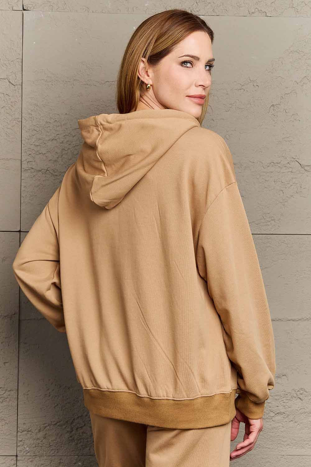 Simply Love Simply Love Full Size BORN FREE Graphic Hoodie - LoveNest Treasures