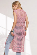 ADORA Multi Color Crochet Tunic Top - LoveNest Treasures