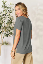 Basic Bae Full Size Round Neck Short Sleeve T-Shirt - LoveNest Treasures