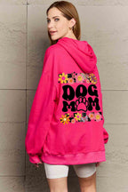 Simply Love Simply Love Full Size DOG MOM Graphic Hoodie - LoveNest Treasures
