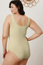 Basic Bae Full Size Square Neck Sleeveless Bodysuit - LoveNest Treasures