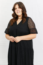 P & Rose Lovely Lace Full Size Tiered Dress - LoveNest Treasures
