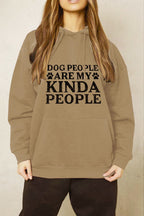 Simply Love Simply Love Full Size Dog Paw Slogan Graphic Hoodie - LoveNest Treasures