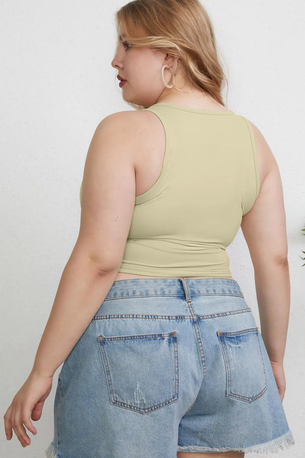 Basic Bae Full Size Round Neck Slim Tank - LoveNest Treasures