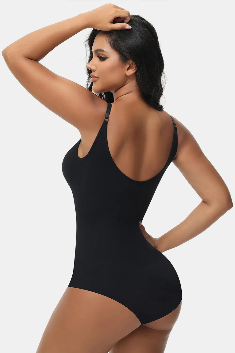 Spaghetti Strap Tummy Control Bodysuit - LoveNest Treasures