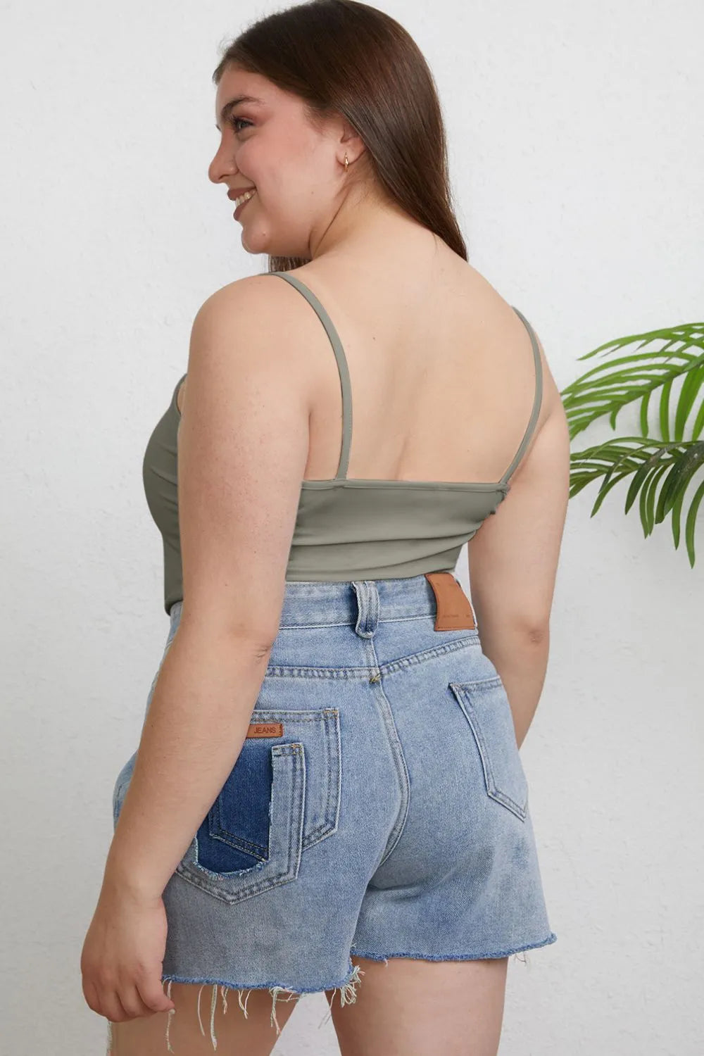Basic Bae Full Size Round Neck Slim Cami - LoveNest Treasures