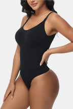 Spaghetti Strap Tummy Control Bodysuit - LoveNest Treasures