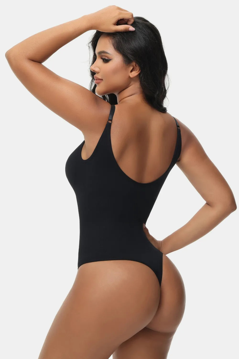 Spaghetti Strap Tummy Control Bodysuit - LoveNest Treasures