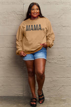 Simply Love Full Size MAMA Graphic Long Sleeve Sweatshirt - LoveNest Treasures