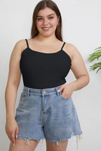 Basic Bae Full Size Round Neck Slim Cami - LoveNest Treasures