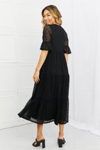 P & Rose Lovely Lace Full Size Tiered Dress - LoveNest Treasures
