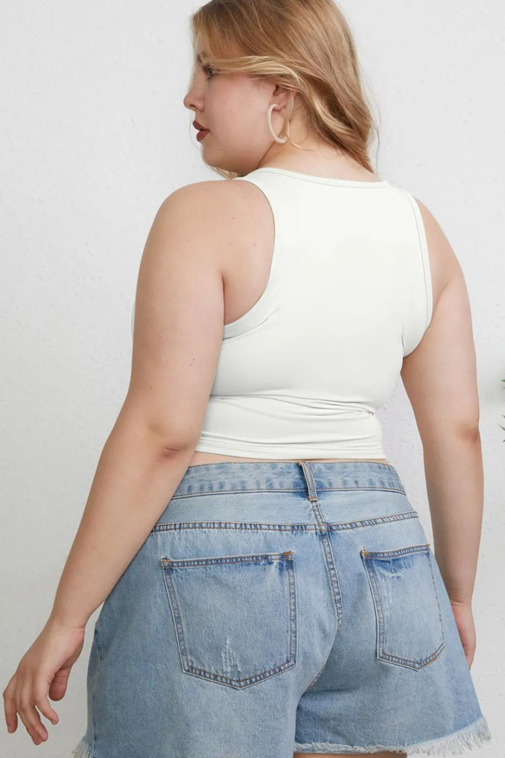 Basic Bae Full Size Round Neck Slim Tank - LoveNest Treasures