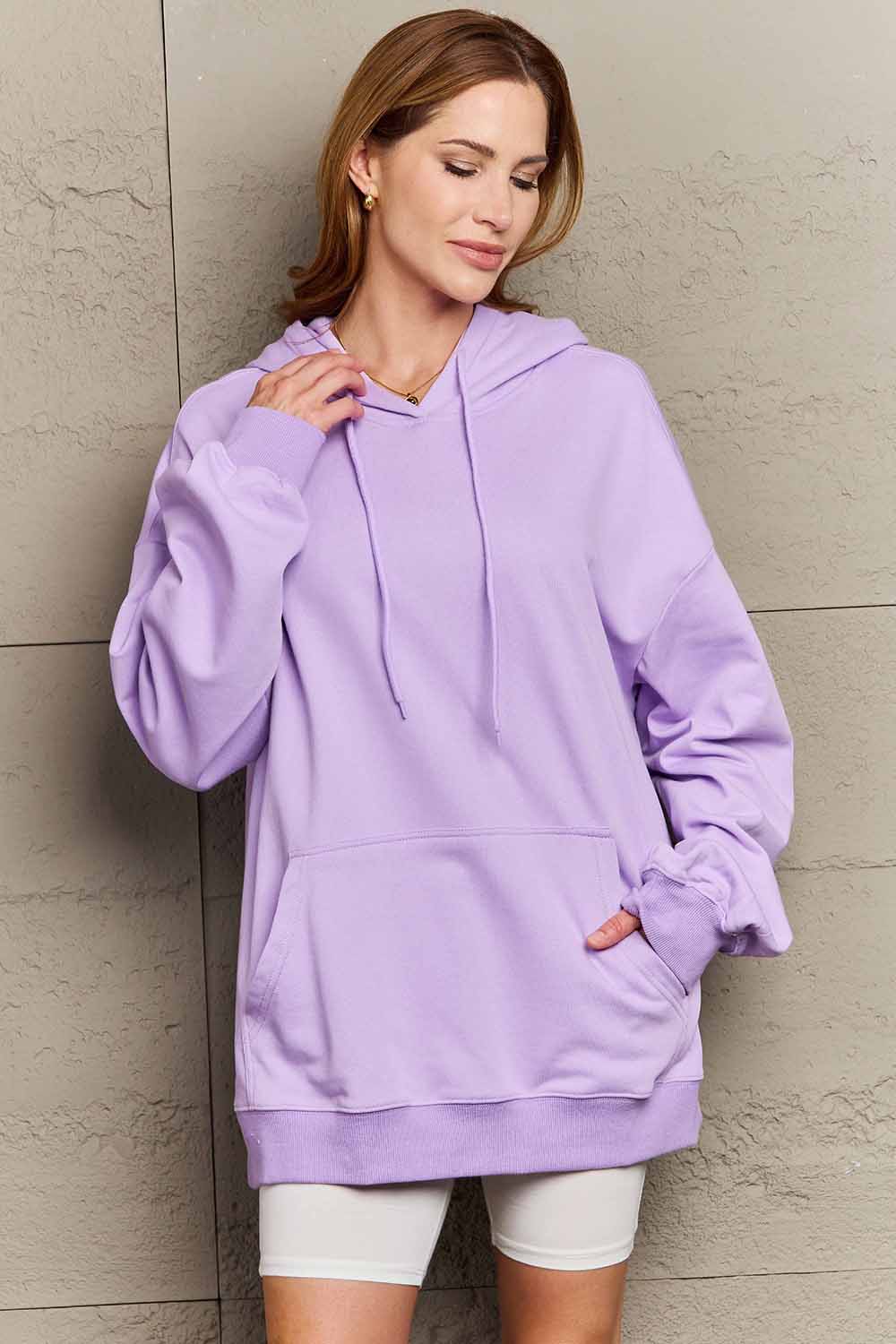 Simply Love Simply Love Full Size Leopard Slogan Graphic Hoodie - LoveNest Treasures