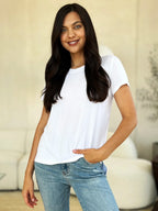 Basic Bae Full Size Round Neck Short Sleeve T-Shirt - LoveNest Treasures