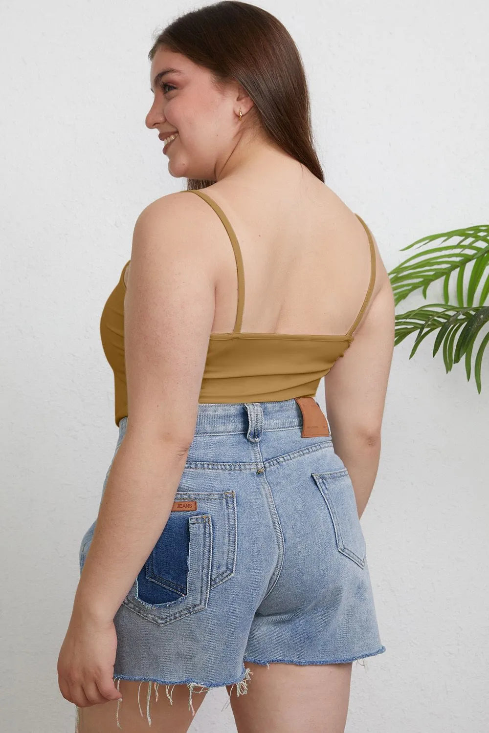 Basic Bae Full Size Round Neck Slim Cami - LoveNest Treasures