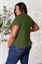Basic Bae Full Size Round Neck Short Sleeve T-Shirt - LoveNest Treasures