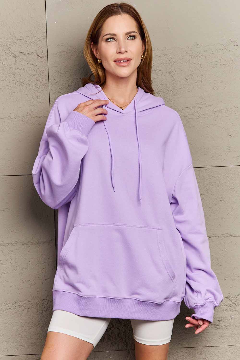 Simply Love Simply Love Full Size Leopard Slogan Graphic Hoodie - LoveNest Treasures