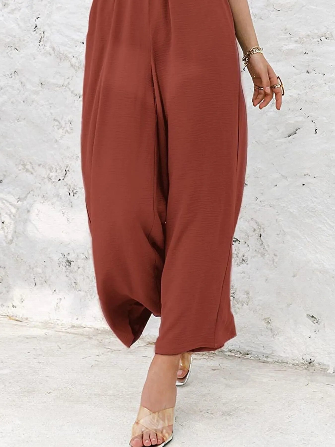 Full Size Wide Leg Pants with Pockets Plus Size - LoveNest Treasures