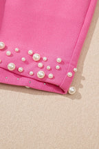 Pearl Embellished Top and Shorts Set - LoveNest Treasures