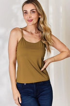 Basic Bae Full Size Round Neck Slim Cami - LoveNest Treasures